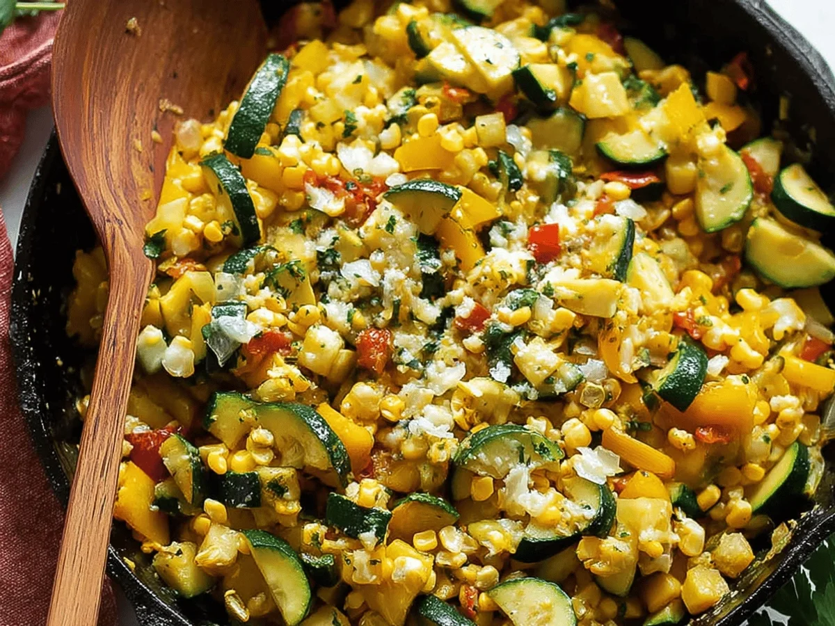 Easy and Flavorful Calabacitas Recipe - Featured Image