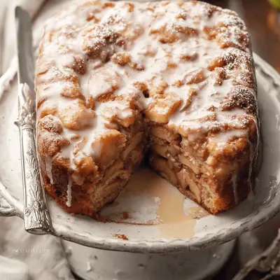 Easy Apple Fritter Cake Recipe: My Cozy Weekend Treat