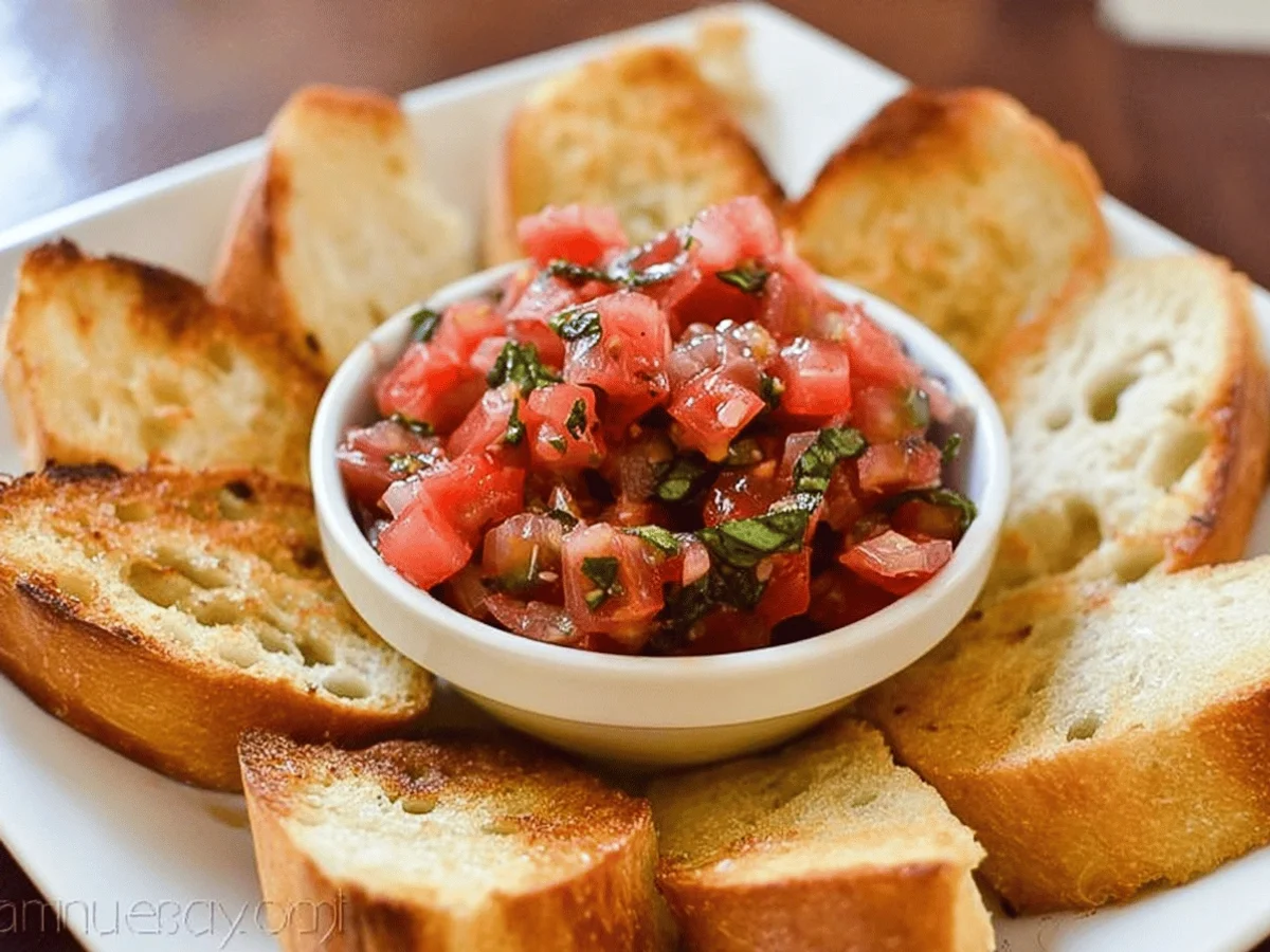 Easy Bruschetta Recipe: Fresh, Flavorful, and Fast - Featured Image