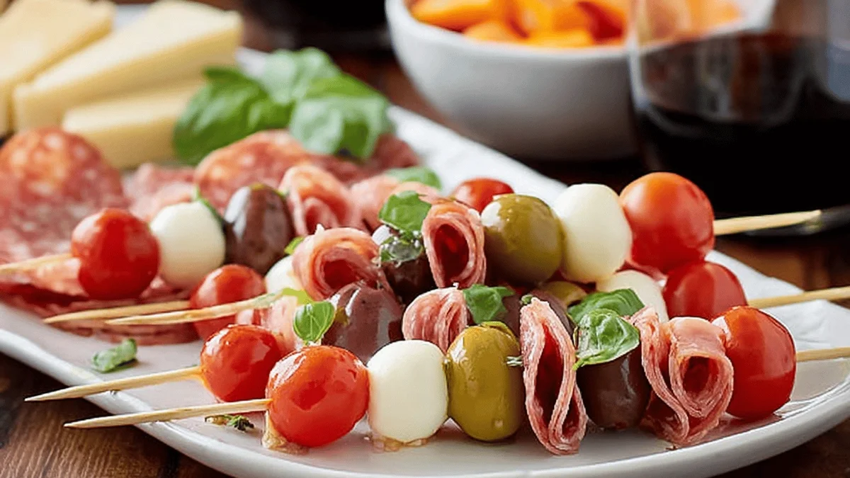 Easy Charcuterie Skewers Recipe for Any Occasion