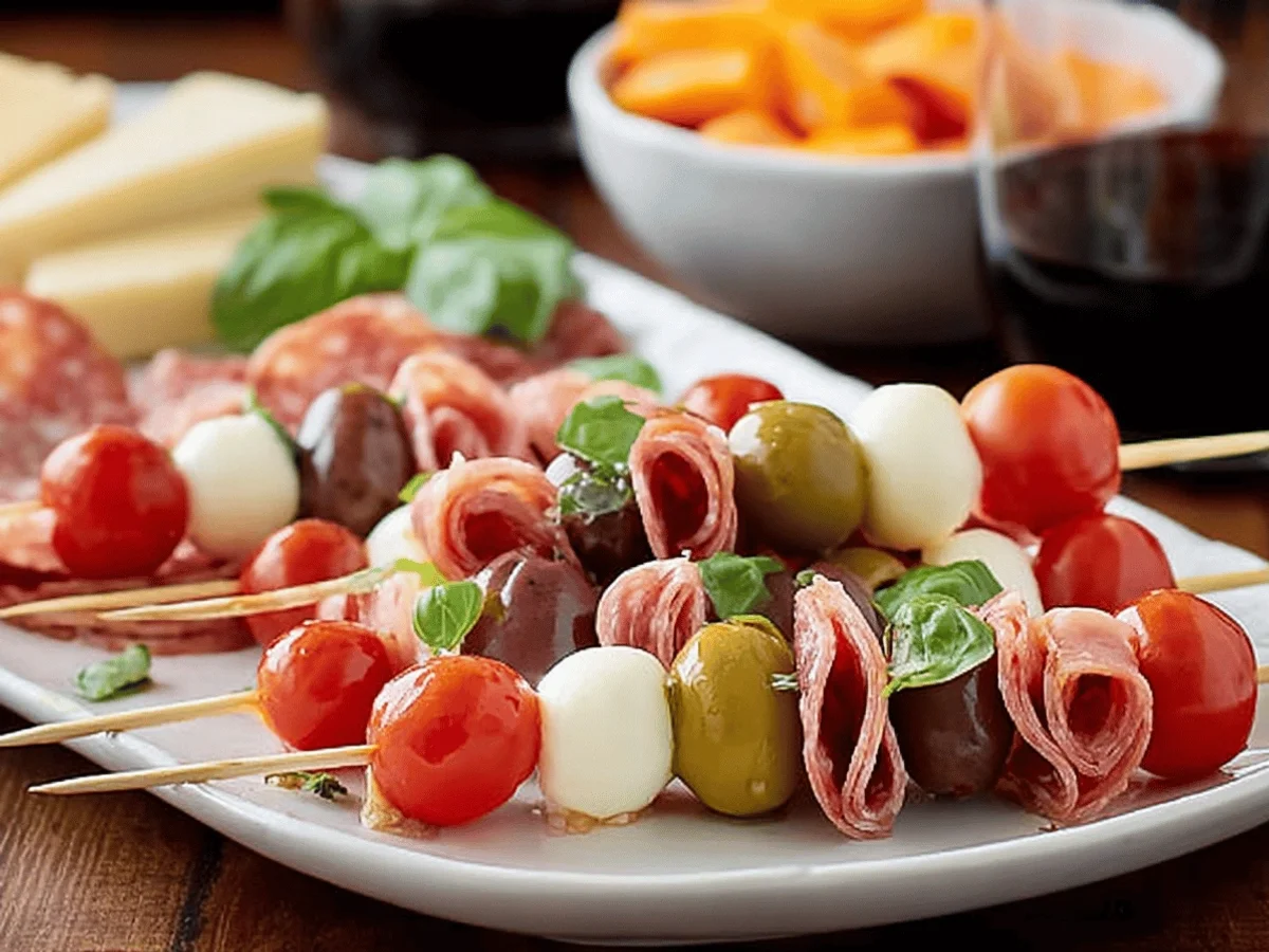 Easy Charcuterie Skewers Recipe for Any Occasion - Featured Image