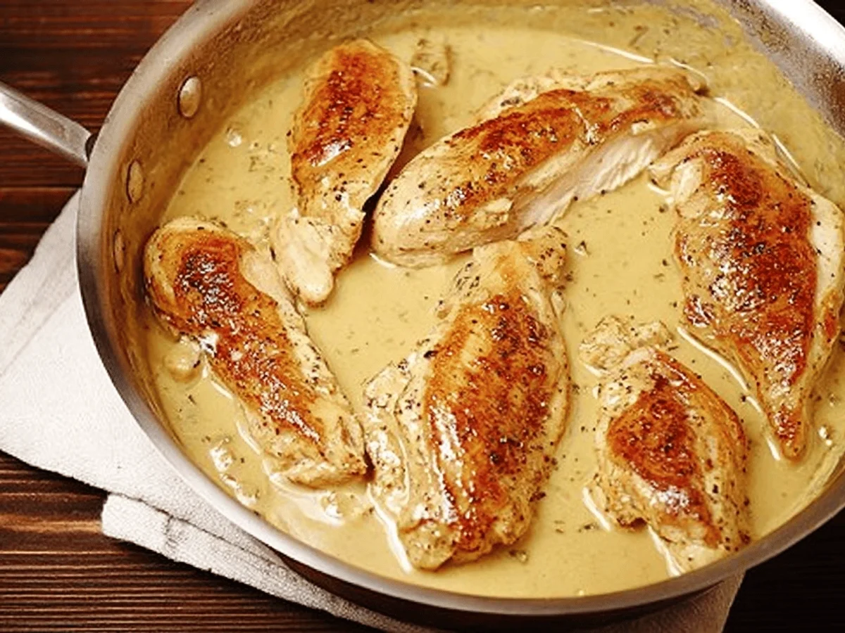 Easy Chicken with Pan Sauce - Quick and Delicious Dinner - Featured Image