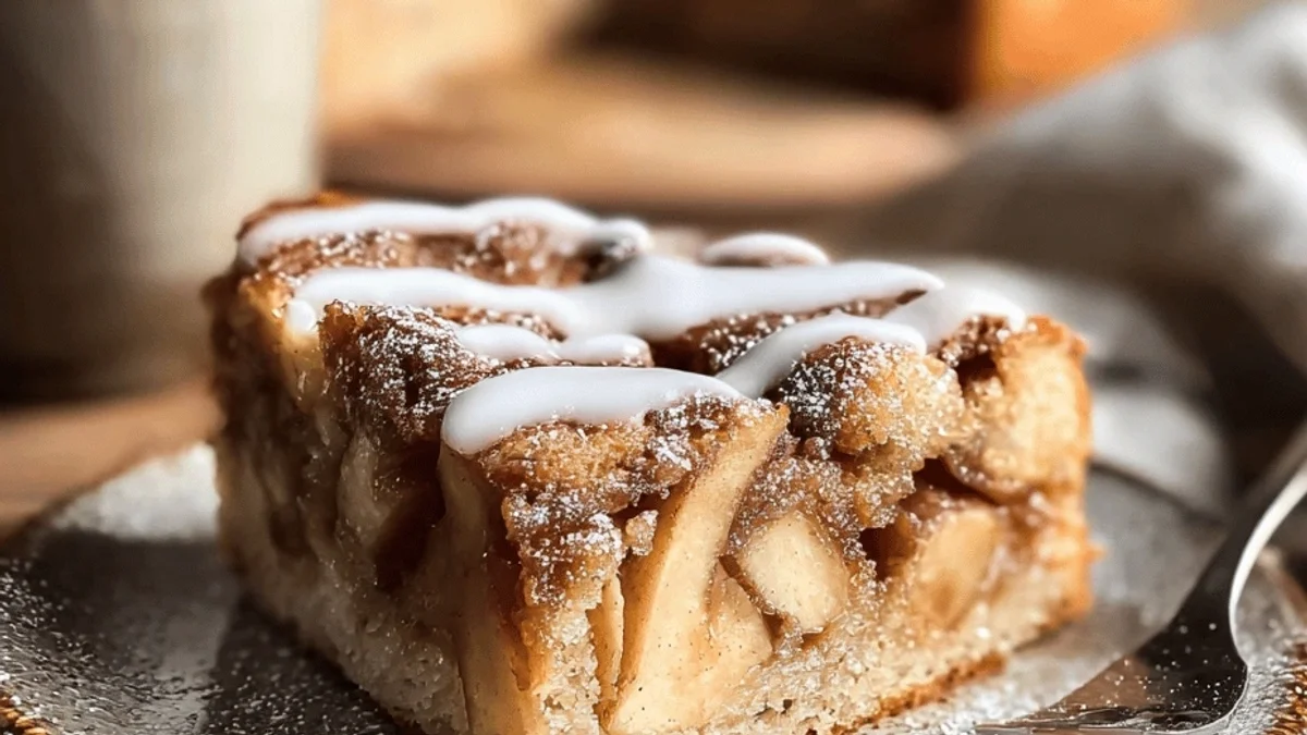 Easy Cinnamon Apple Cake: My Go-To Cozy Dessert