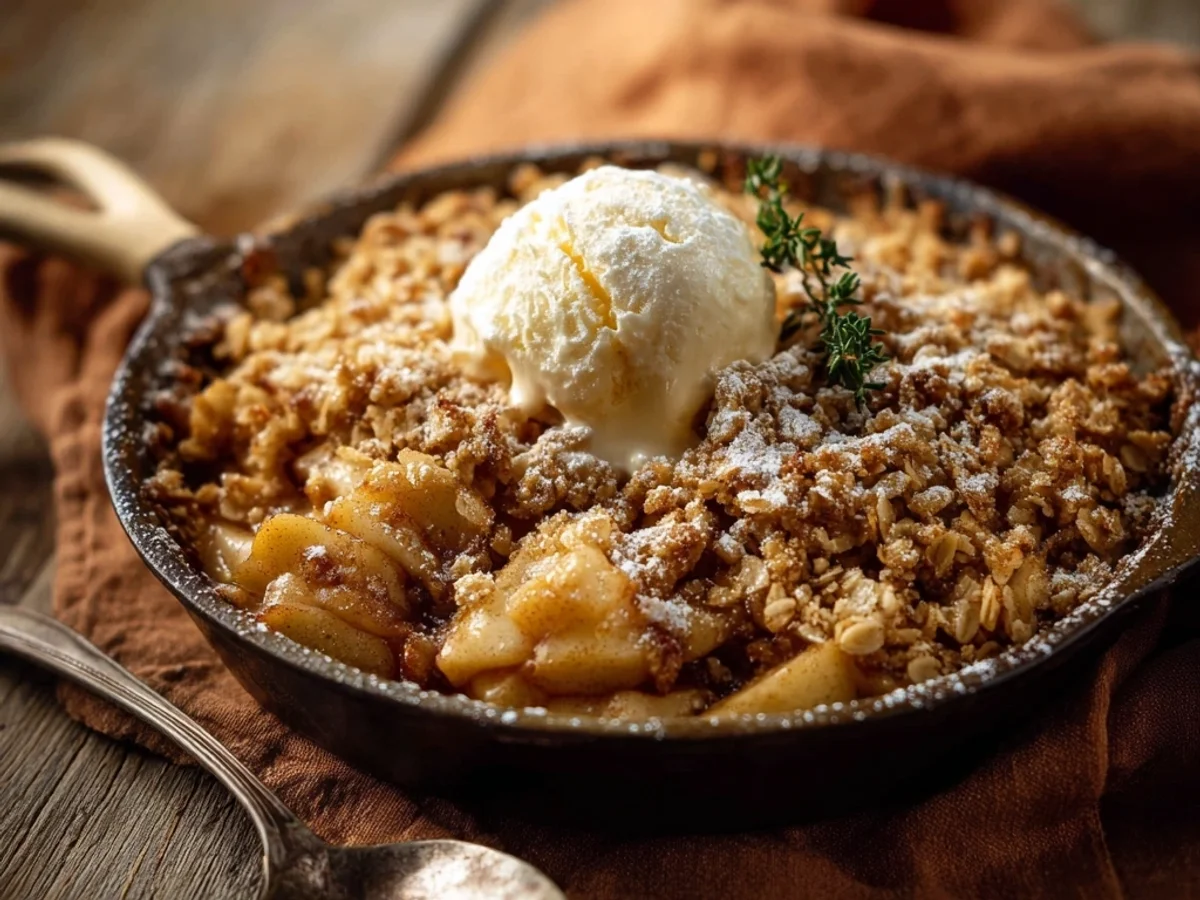 Easy Classic Apple Crisp: Warm Apples & Crunchy Oats - Featured Image