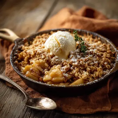 Easy Classic Apple Crisp: Warm Apples & Crunchy Oats