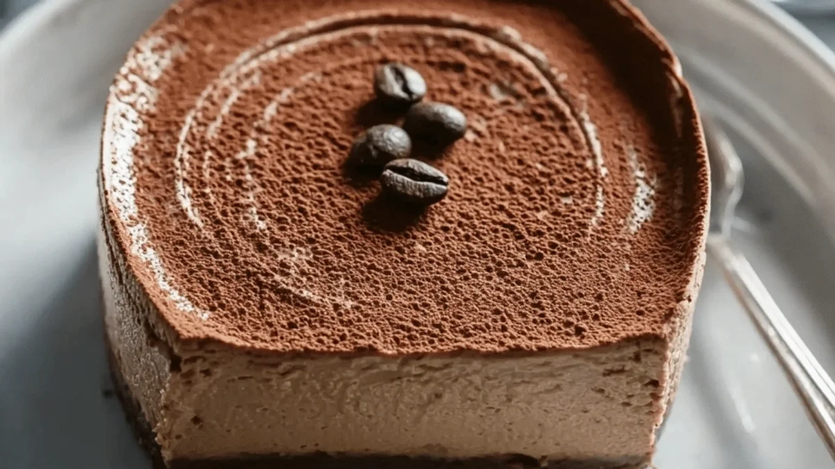 Easy Coffee Cheesecake Recipe: My Go-To Dessert!