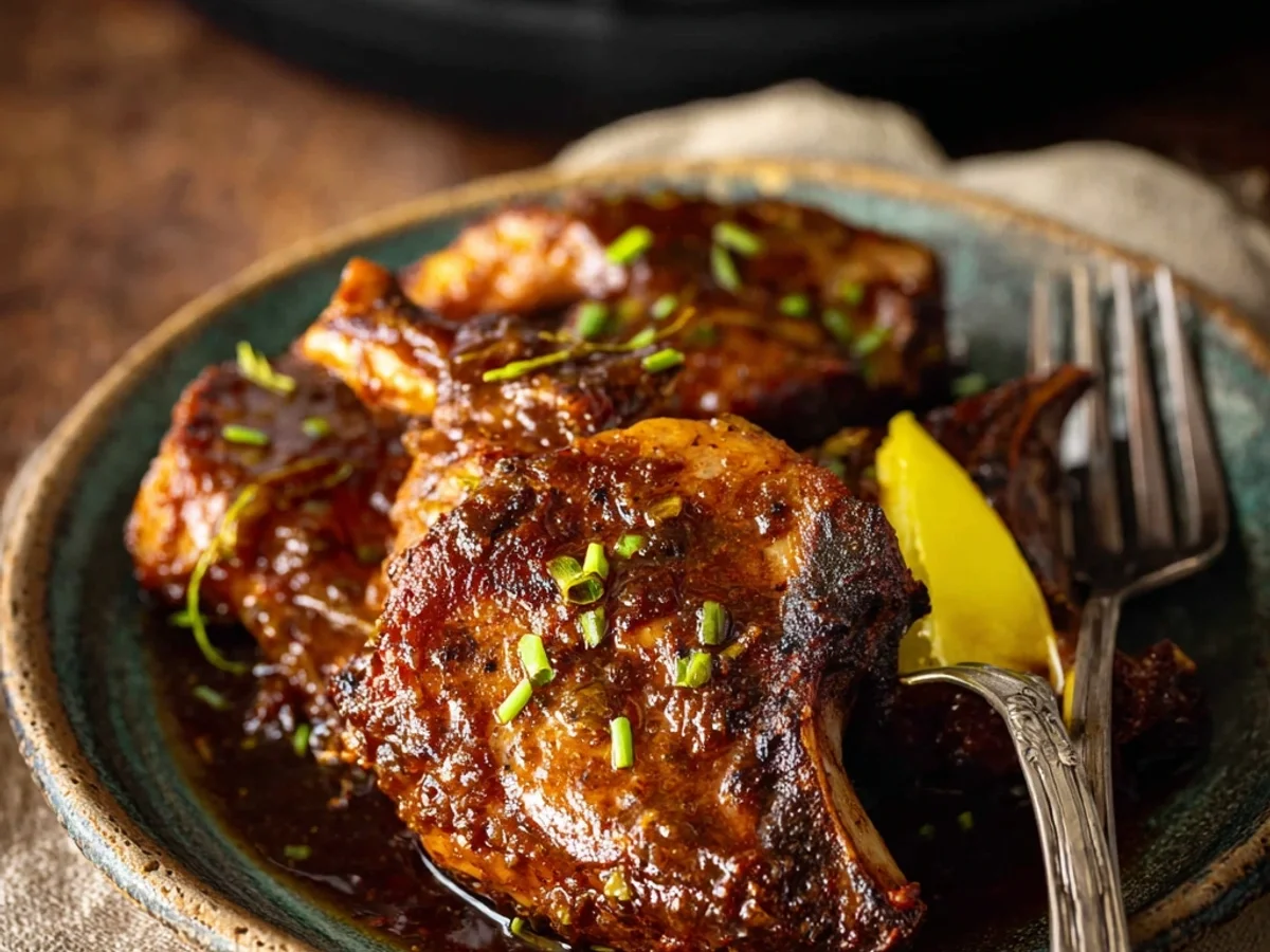 Easy Crock Pot Mississippi Lamb Chops: Tender & Flavorful - Featured Image