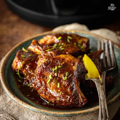 Easy Crock Pot Mississippi Lamb Chops: Tender & Flavorful