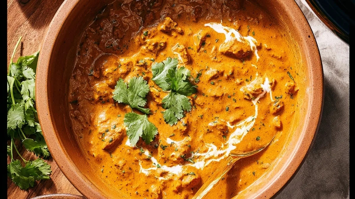Easy Crockpot Butter Chicken: Tender & Creamy
