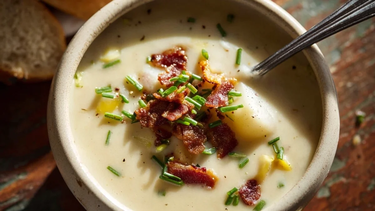 Easy Crockpot Potato Soup: Creamy & Simple Weeknight Comfort