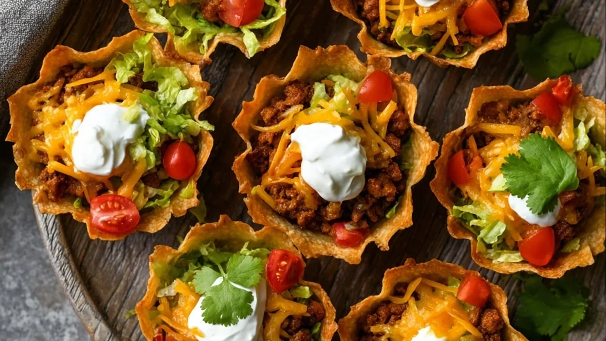 Easy & Delicious Taco Cups Recipe: Weeknight Win