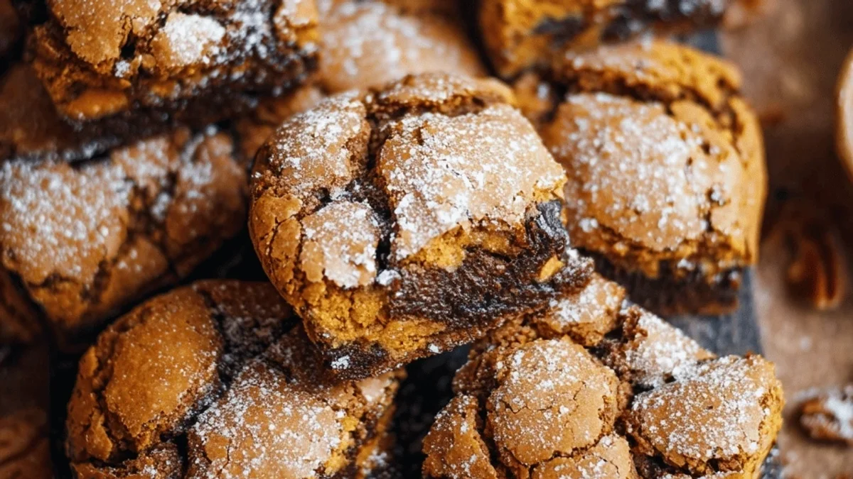 Easy Fall Pumpkin Brookies: My Cozy Kitchen Secret