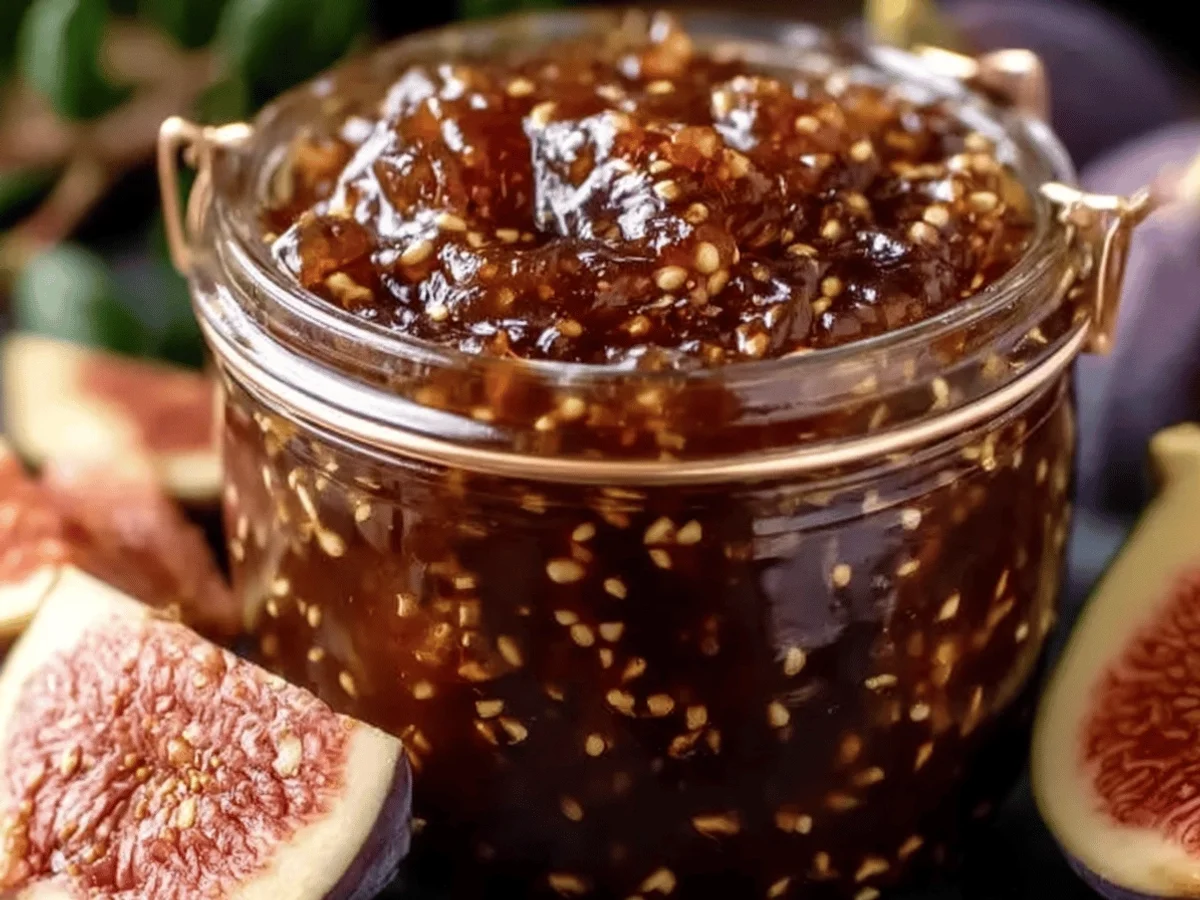 Easy Fig Jam Recipe: Make Homemade Jam in Minutes - Featured Image