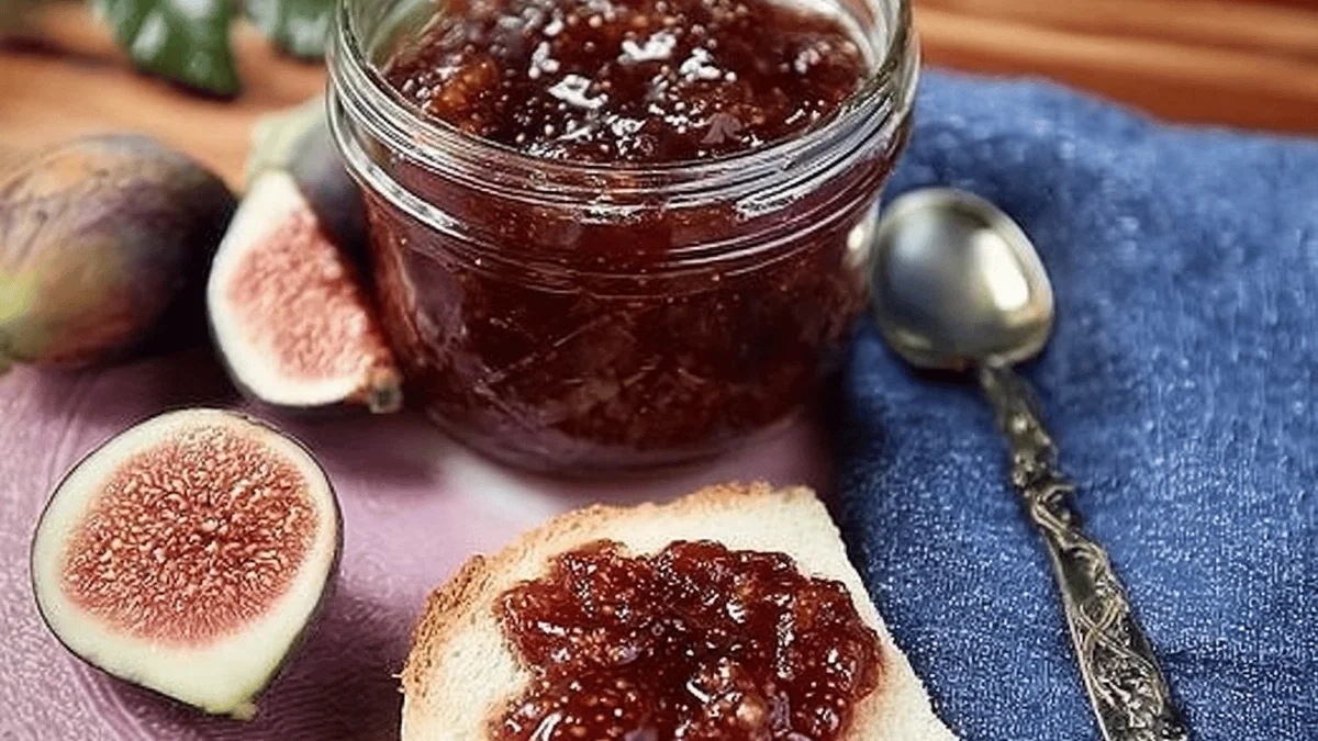 Easy Fig Jam Recipe: Sweet Homemade Spread