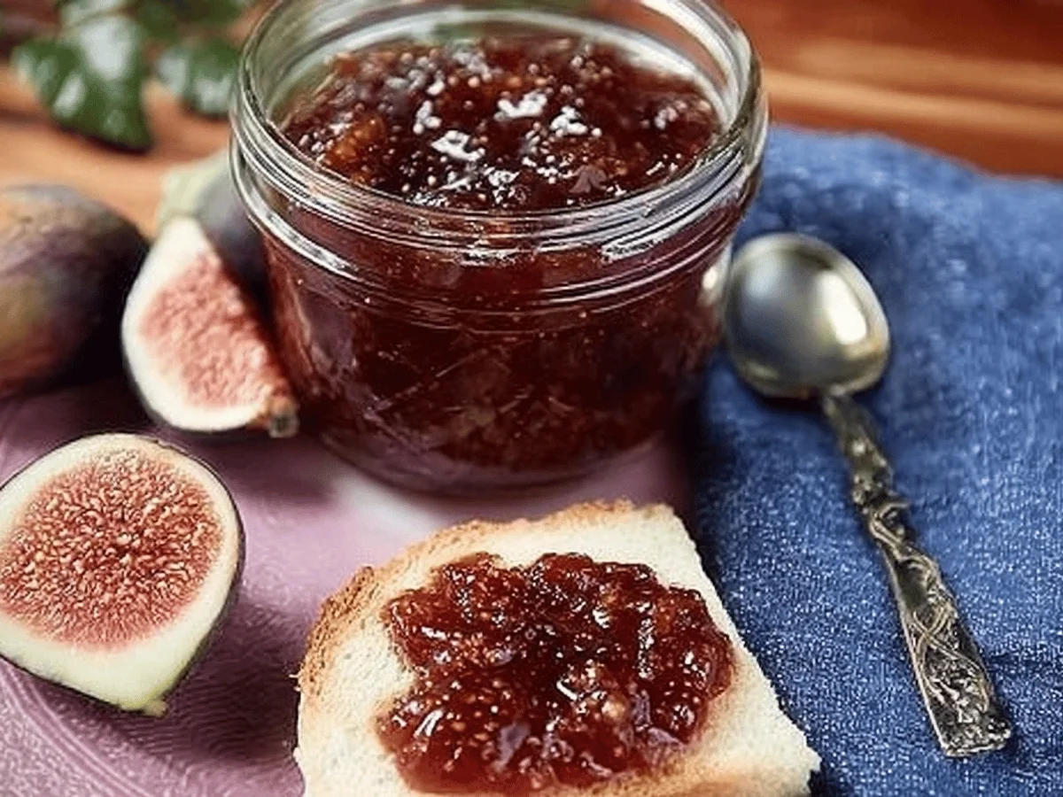 Easy Fig Jam Recipe: Sweet Homemade Spread - Featured Image