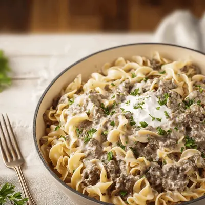 Easy Ground Beef Stroganoff Recipe: Quick Comfort