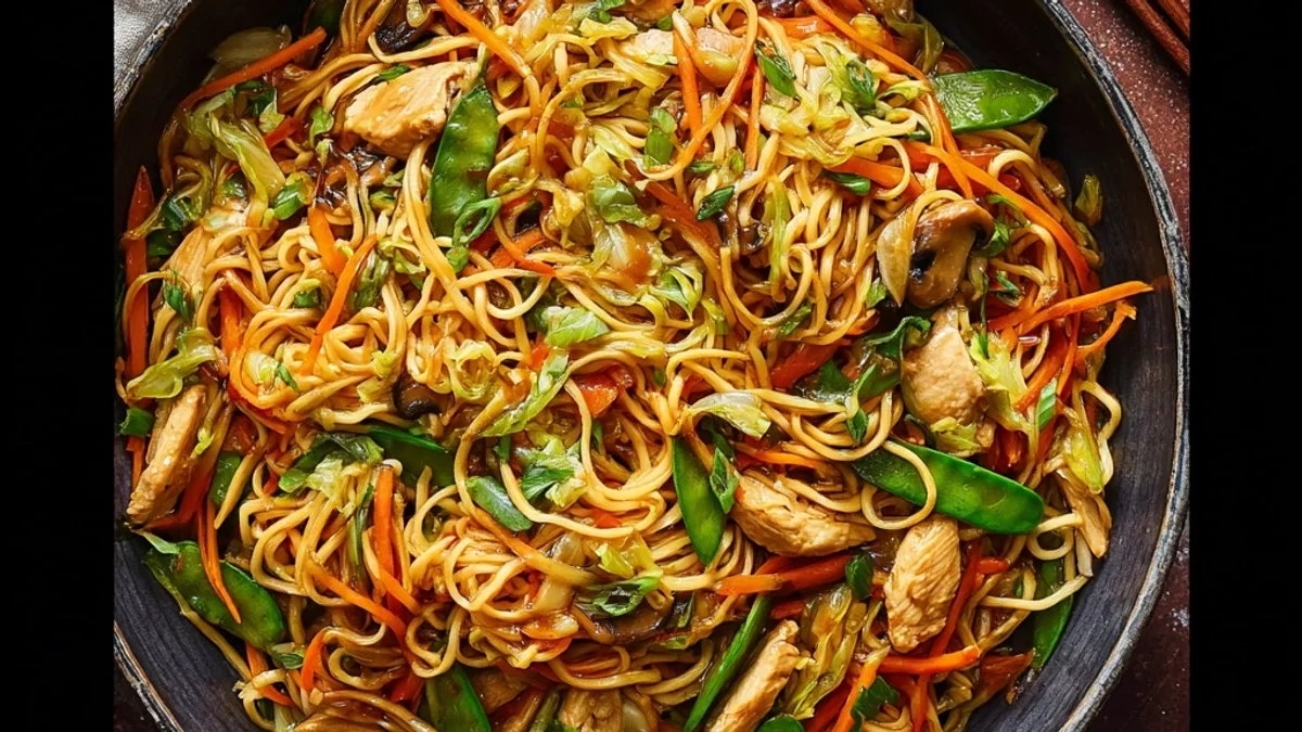 Easy Homemade Chicken Chow Mein: A Weeknight Favorite