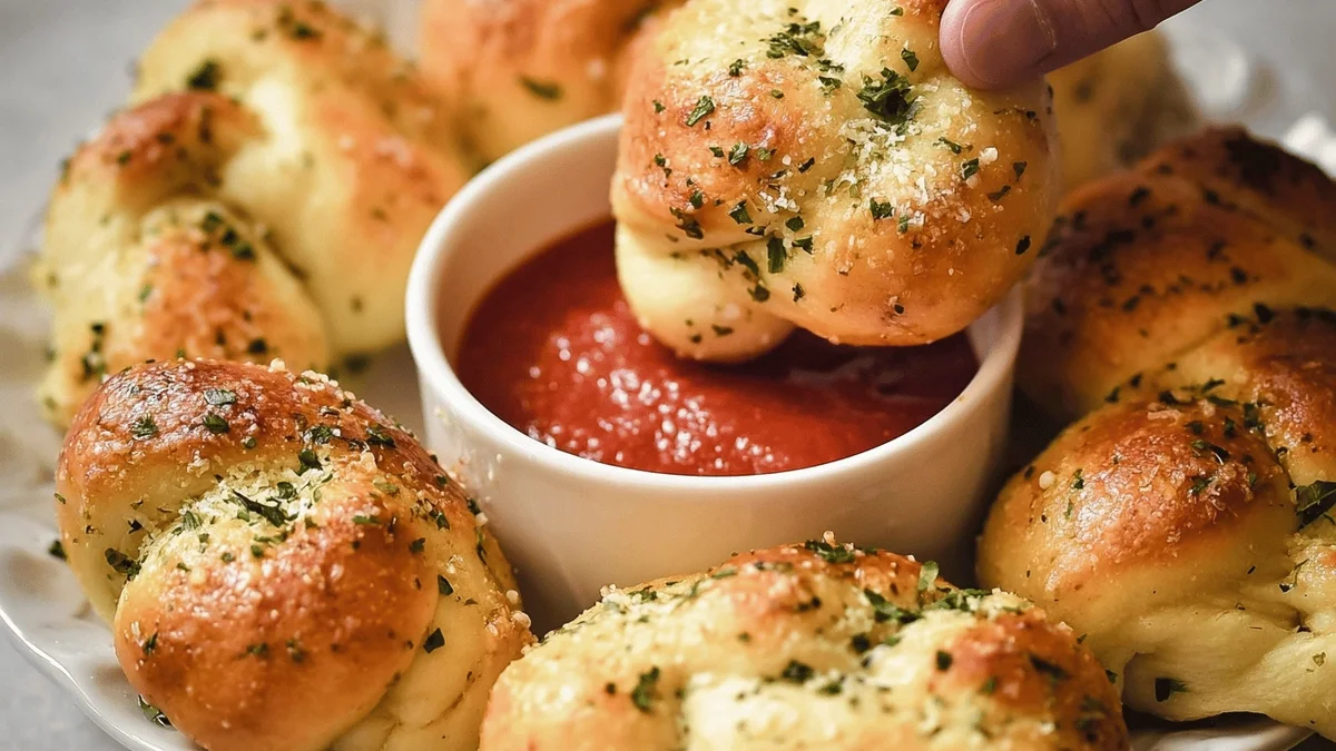 Easy Homemade Garlic Knots Recipe