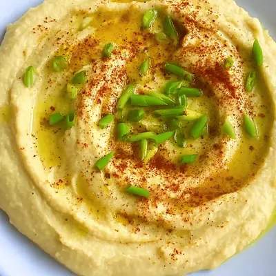 Easy Homemade Garlic Scapes Hummus Recipe