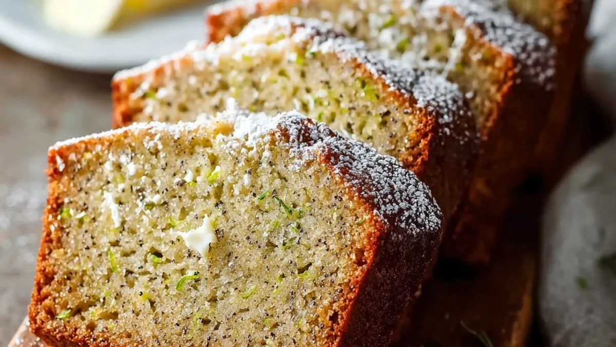 Easy Homemade Zucchini Bread: Simple Spiced Loaf