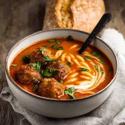 Easy Meatball Soup Recipe: A Hearty Homestyle Bowl