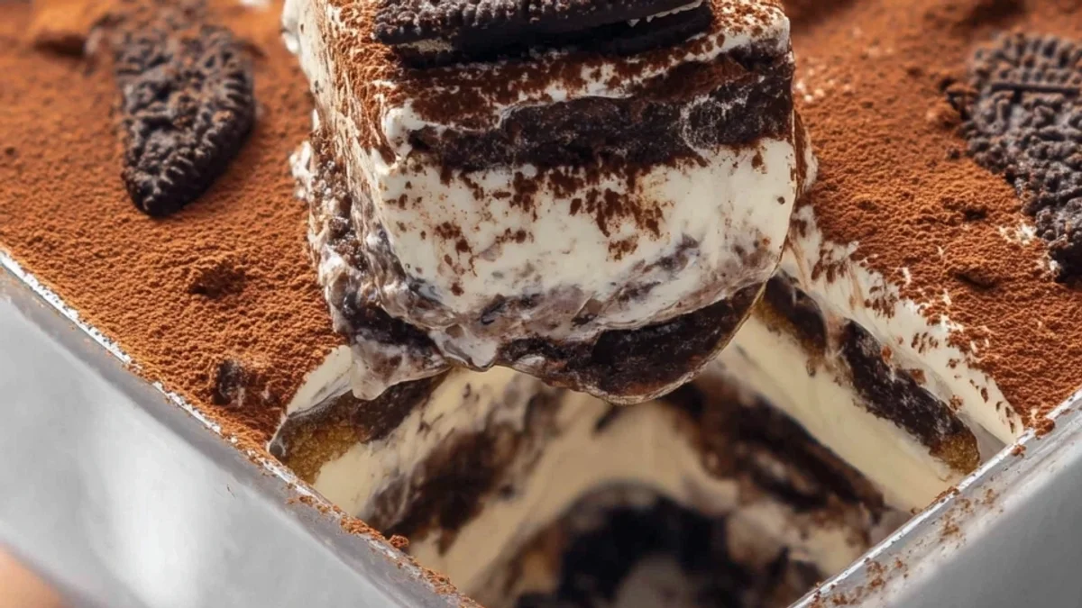 Easy Oreo Tiramisu: No-Bake Dessert Recipe