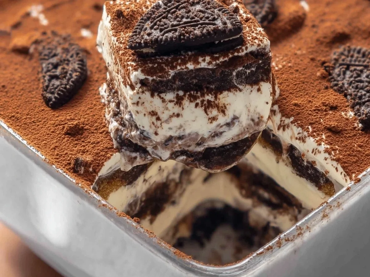 Easy Oreo Tiramisu: No-Bake Dessert Recipe - Featured Image
