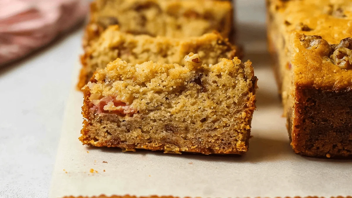 Easy Rhubarb Nut Bread Recipe