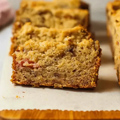 Easy Rhubarb Nut Bread Recipe