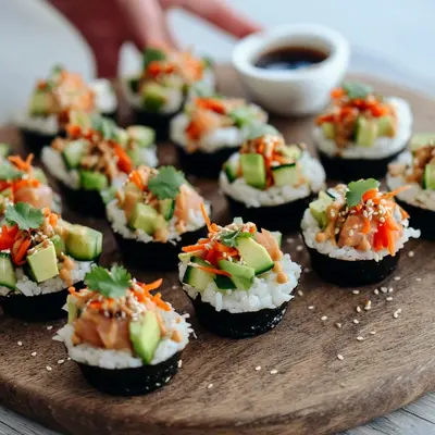 Easy Sushi Cups: Quick Asian Bites for Any Gathering