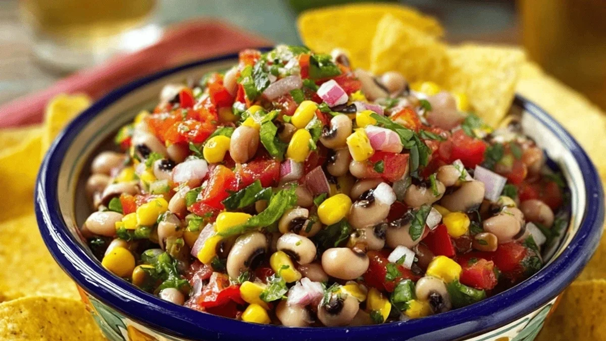 Easy Texas Caviar Recipe: Quick & Flavorful Appetizer