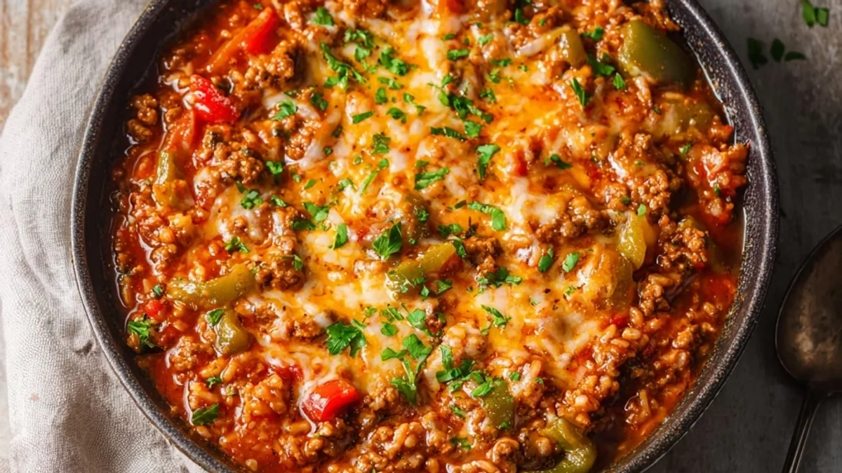 Easy Unstuffed Peppers Dinner: A Hearty Weeknight Bowl