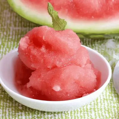 Easy Watermelon Sorbet Recipe
