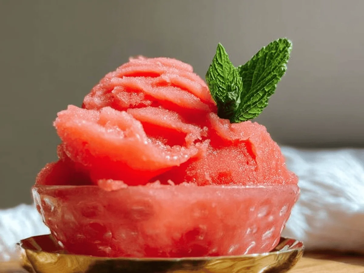 Easy Watermelon Sorbet Recipe for a Summer Treat - Featured Image