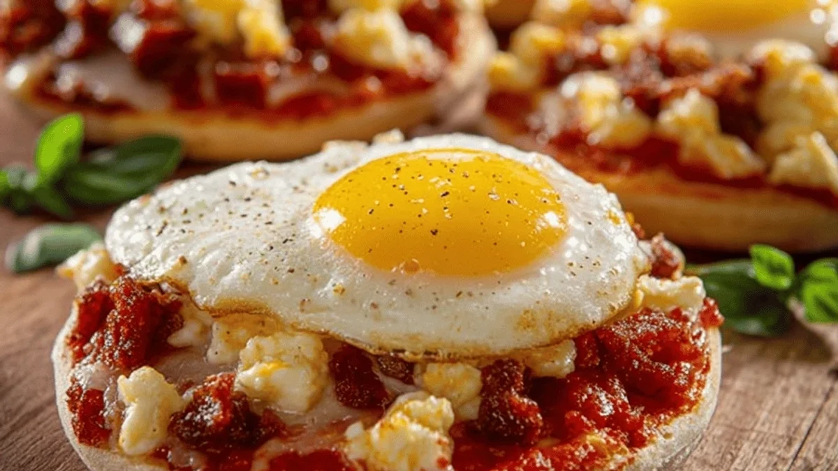 English Muffin Breakfast Pizza: My Go-To Easy Morning Meal