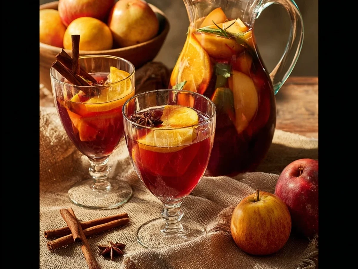 Fall Sangria with Apple Cider: A Crisp Autumn Sip - Featured Image