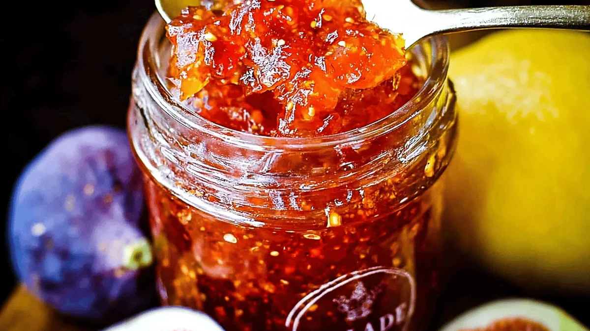 Fig Lemon Marmalade Recipe: A Citrus Delight