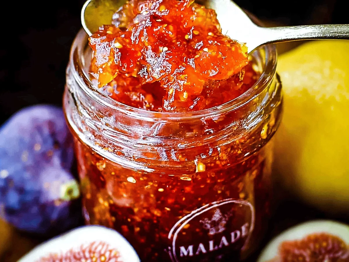 Fig Lemon Marmalade Recipe: A Citrus Delight - Featured Image