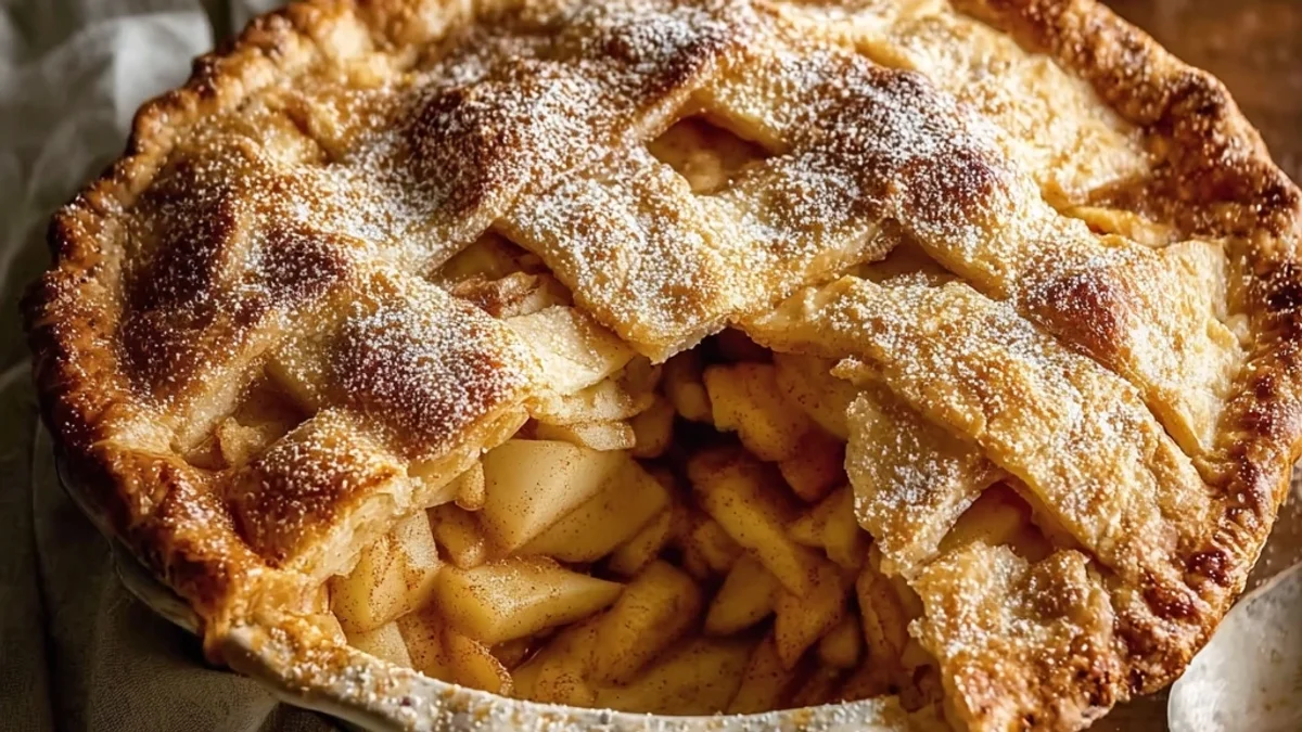 Flaky Apple Pie Recipe: Homestyle Comfort with Crisp Crust