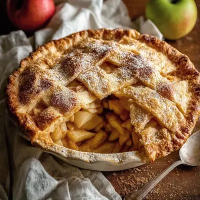 Flaky Apple Pie Recipe: Homestyle Comfort with Crisp Crust