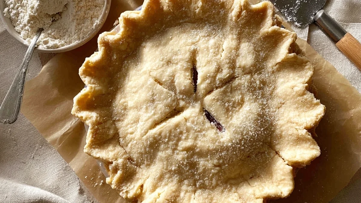 Flaky Homemade Pie Crust: Your Simple Kitchen Secret