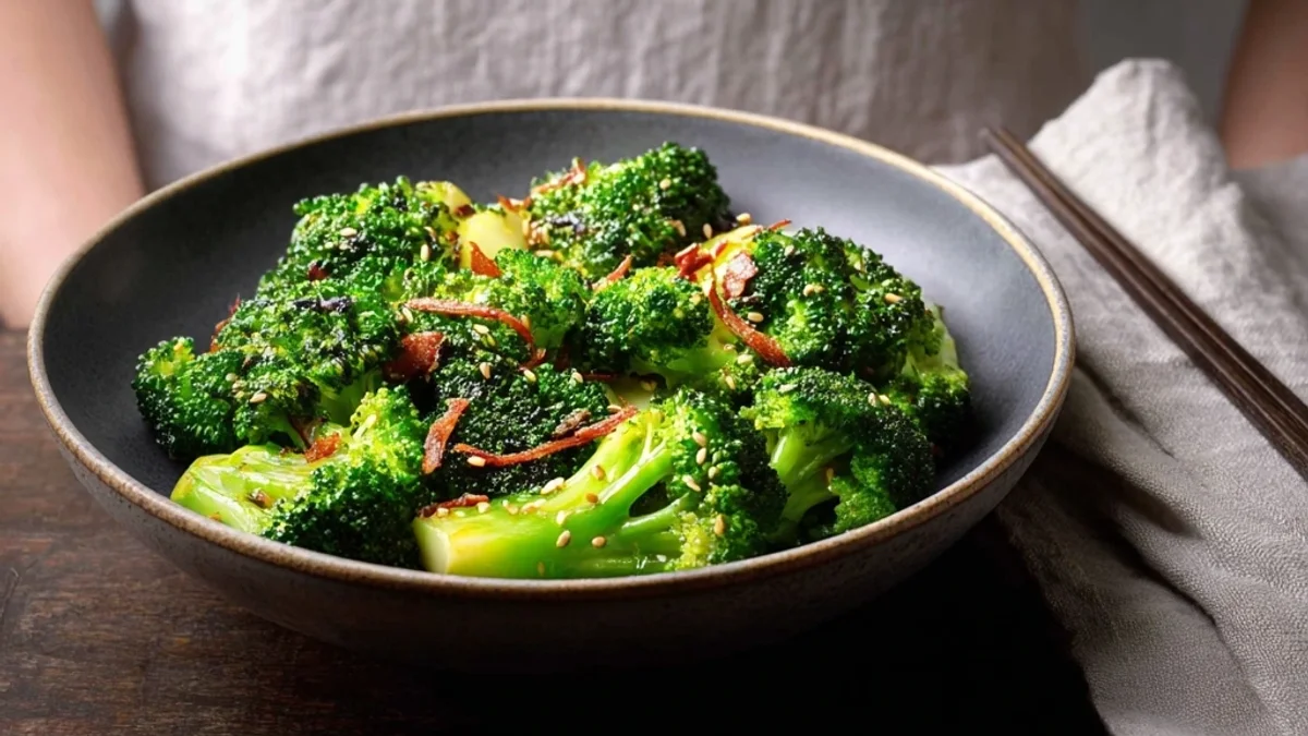 Flavorful Asian Broccoli Side Dish: Quick & Easy
