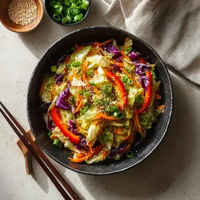 Flavorful Asian Cabbage Stir Fry: Quick Weeknight Meal