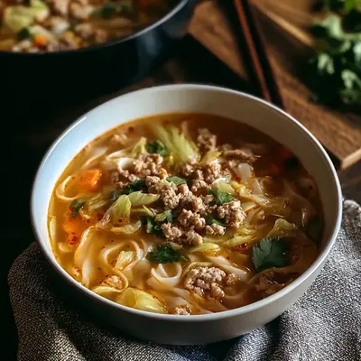 Flavorful Egg Roll Soup: A Weeknight Asian-Inspired Delight