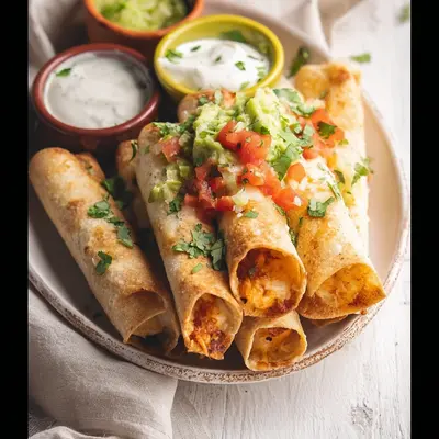 Flavorful Quick Easy Chicken Flautas: A Speedy Dinner