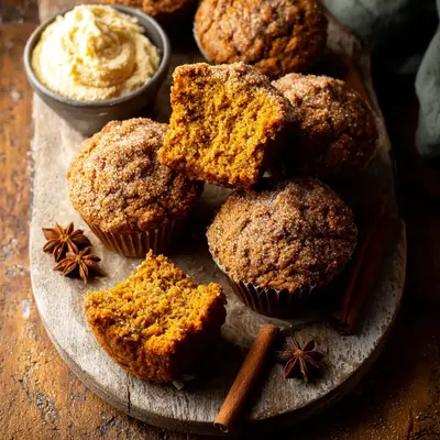 Fluffy Moist Spiced Pumpkin Muffins: A Fall Morning Staple