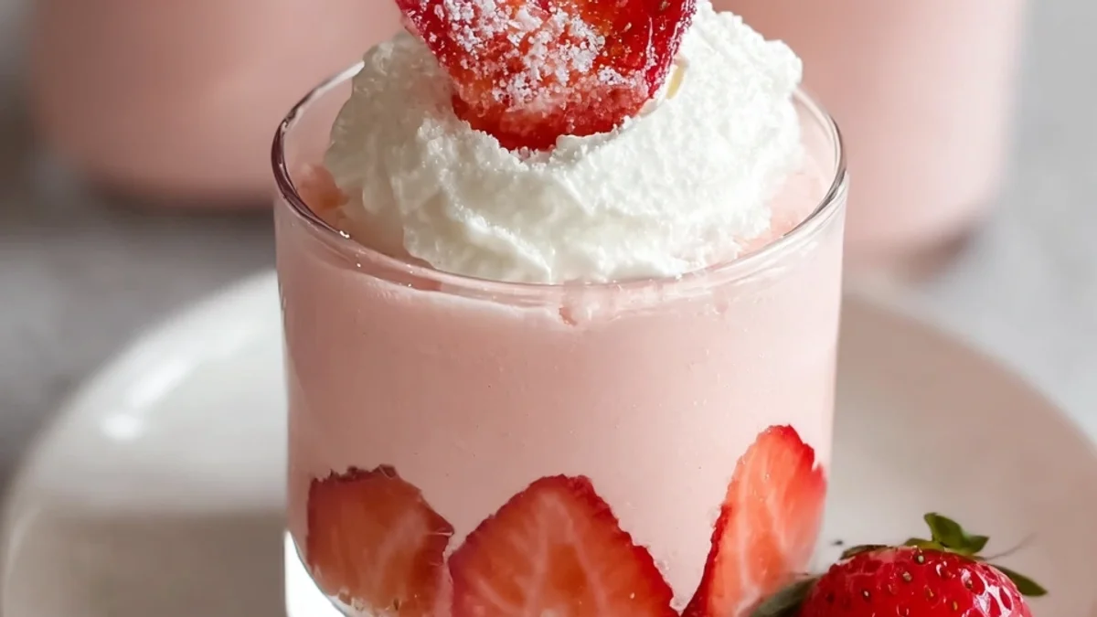 Fluffy Strawberry Mousse: A Dreamy Dessert