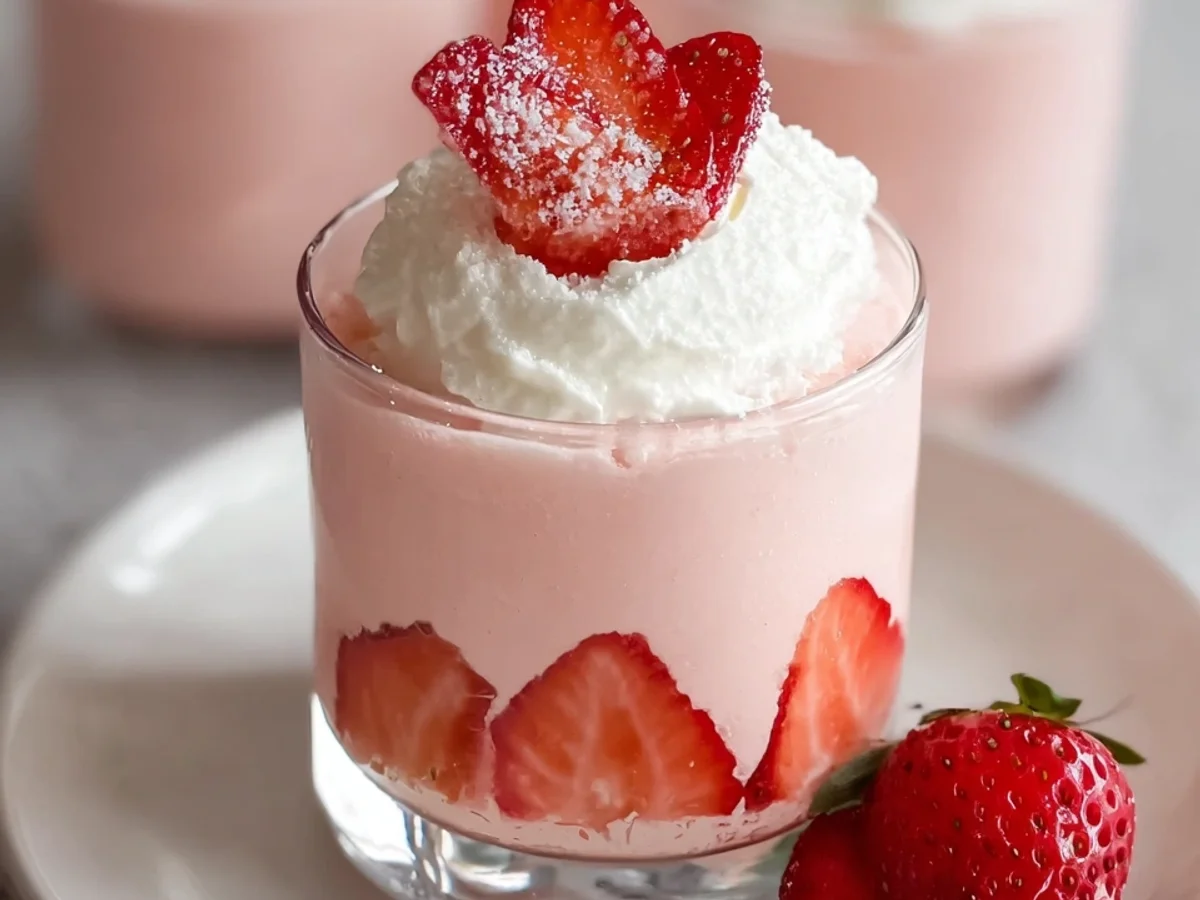 Fluffy Strawberry Mousse: A Dreamy Dessert - Featured Image
