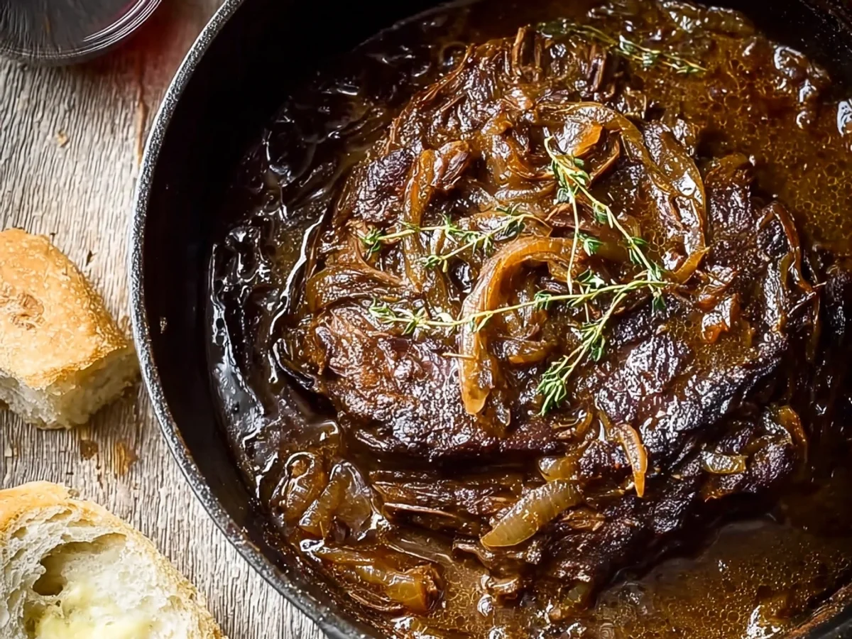 French Onion Pot Roast: Rich, Savory Slow-Cooked Meal - Featured Image