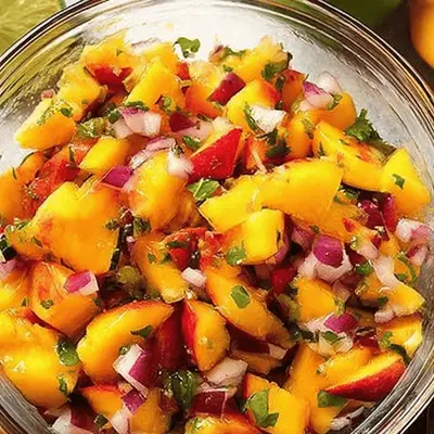 Fresh and Zesty Peach Salsa Recipe